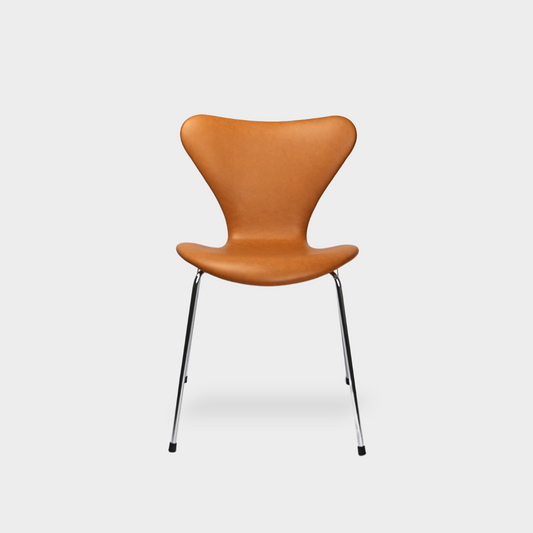 Arne Jacobsen, Syveren stol / Soft læder / Calvados Cognac